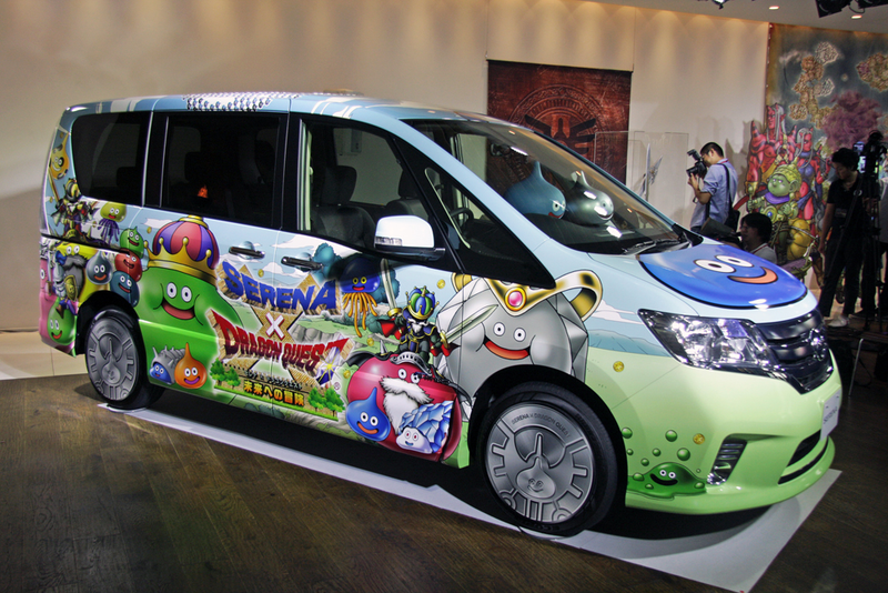 Illustration for article titled Japan's Biggest Role-Playing Game Gets its Own... Minivan